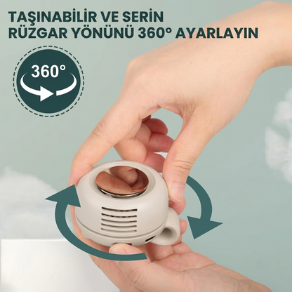 DARNELL | Klipsli Kanatsız Mini Fan