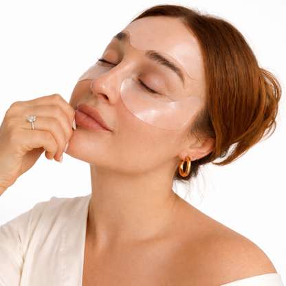 EssenceLift Premium Tekrar Kullanılabilir 16’lı Kırışıklık Karşıtı (Pürüzsüz & Işıltılı Cilt Görünümü) Silikon Maske Seti